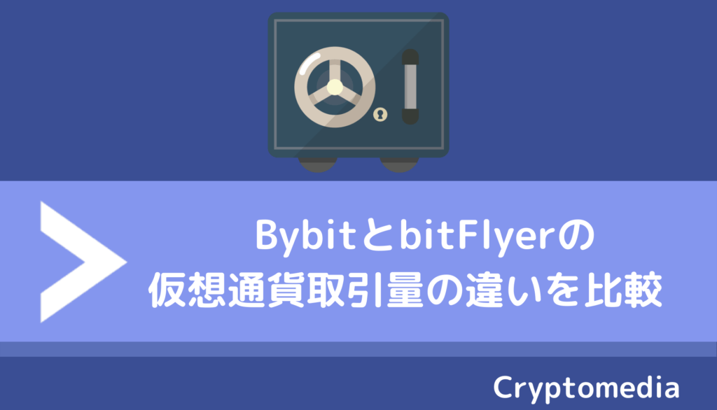 bybit＿bitflyer＿取引量